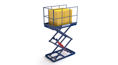 Hydraulic scissor lift tables